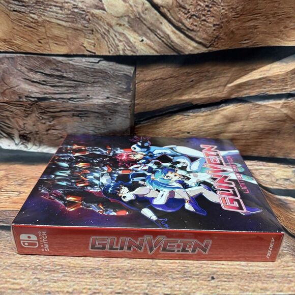 Gunvein Limited Edition Nintendo Switch Bullet Hell Shmup NGDEV Exclusive Sealed - Picture 3 of 6